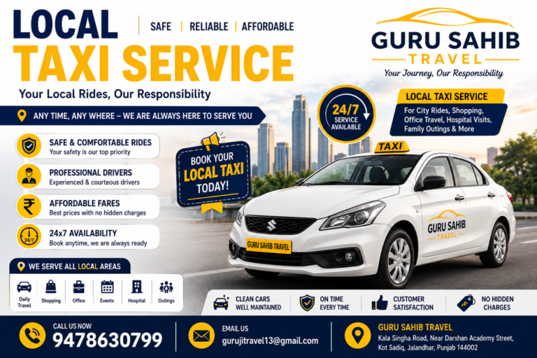 local taxi service