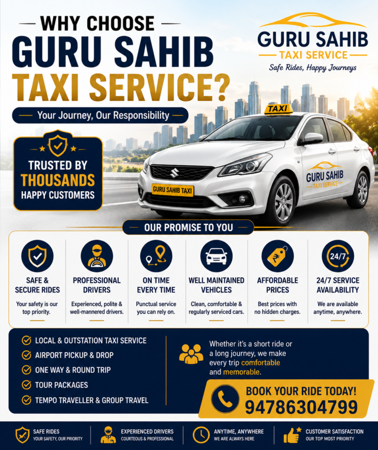 why choose guru sahib travel